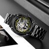 Skmei 2293 Unique Design Dial Men's Watches Quartz Movement Sport Stainless Steel Business Fashion Waterproof Wristwatch for Men