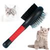 Spazzola per Toelettatura Animali Domestici a Doppia Faccia Cane Gatto Cucciolo Pelo Lungo & Corto Strumento per la Muta