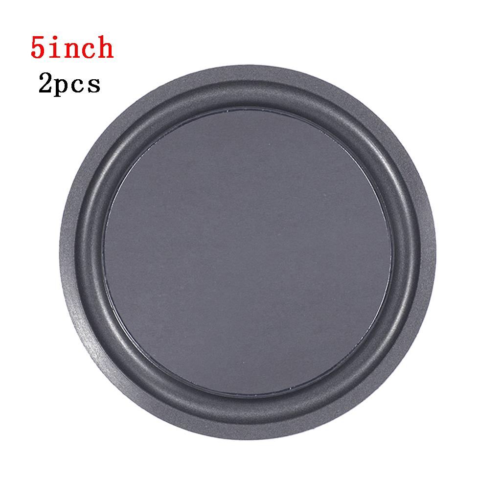 2Pieces Bass Speaker Loudspeaker Vibrating Passive Radiator Speaker Passive Radiator Repair Accessories DIY Home Theater