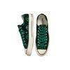 Converse 1970s Unleash Peace Low Top Canvas Sneakers Unisex Sneakers Black Green 167915C
