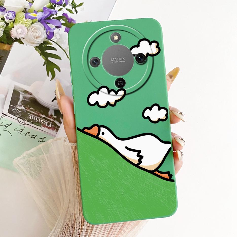 For Honor Magic 8 Lite Case Honor X9d MTN-NX1 Cute Dog Panda Cartoon Cover Silicone Case For Honor X70 X 70 HonorX9d Soft Fundas