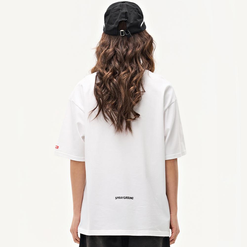 SPRAYGROUND T-Shirts Unisex Crew Neck WE110202