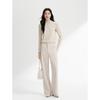 JUZUI Women's Mock Neck Slim Fit Wool Base Layer