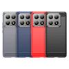 For Xiaomi 14T Pro Case Cover Xiaomi Mi 14T Pro Capa New Carbon Fiber Phone Bumper Shockproof TPU Soft For Fundas Xiaomi 14T Pro
