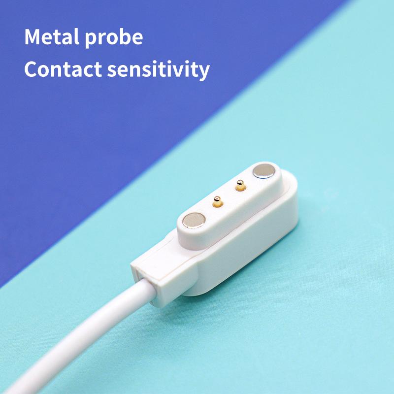 2 Pins 4Pins Smartwatch Dock Magnetic Charger Adapter Usb Charging Cable Cord For Smart Watch Power Charge Wire Accessories