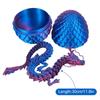 3D Mini Chinese Dragon Surprise Egg Articulated Movable Joint Tabletop Decoration Collectible Toy Gift for Home