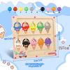 Montessori Magnetic Magnetic Color and Number Maze Wooden Magnetic Educational Toys for Ages 3 and Fine Motor Skills Activities for Girls Ages 3 To