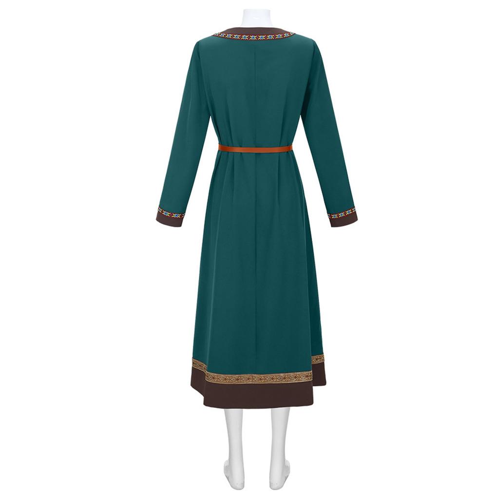 Women's Solid Colour Vintage Court Corset Cos Dresses