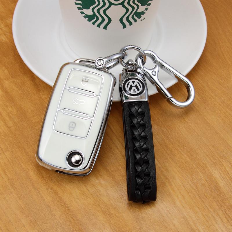 Compatible Key Case for Volkswagen Old Models: Santana, Polo, Lavida, Lamando, Sagitar, Bora.