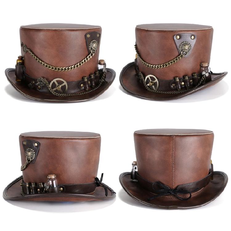Unique Steampunk Hat for Cosplay Enthusiasts and Party Lover Perfect for Weddings and Prom Night Gathering Event