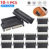 1-10PCS SATA Adapter Male To Female Power Data Converter 22Pin 7+15 Male To Female SATA To SATA Converter SATA To SATA Adapter