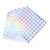 Laser Digital Label Sticker Lipstick Color Tags DIY Craft Sticker Nail Polish Number Sticker