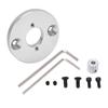 Remote Control Car Upgrade Motor Holder Aluminum Alloy Portable Motor Base Mount Parts for MN86K 1 12 RC Cars Silver