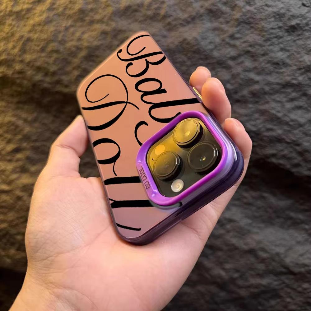 Stylish Baby Doll Phone Case For iPhone 17 Air 16 e 15 14 13 12 11 Pro Max Plus Mini SE 2020 2022