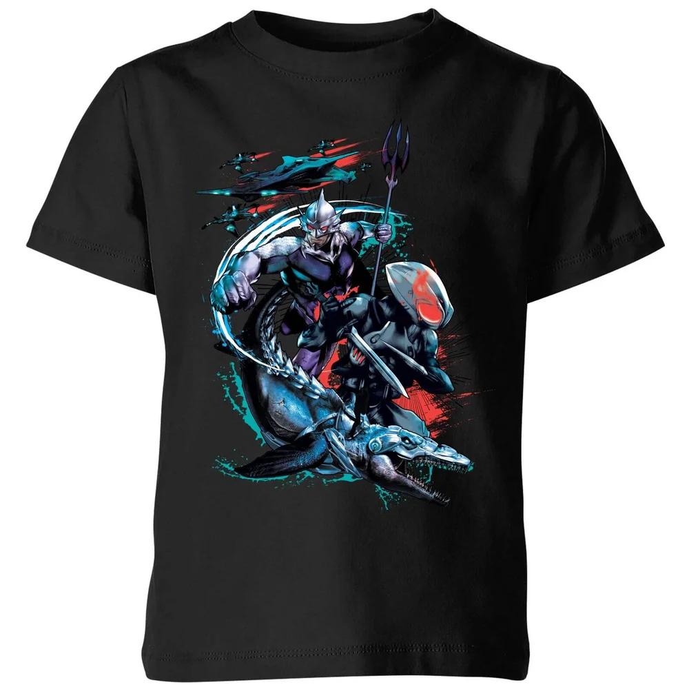 

Aquaman Black Manta & Ocean Master Kids T-Shirt - Black - 3-4 Years 120