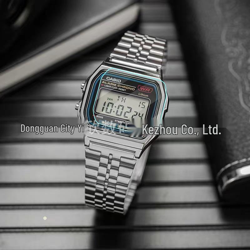 CASIO A158WA-1DF-X Tempered Film HD Explosion-Proof Screen Protector