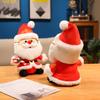 Santa Claus Plush Doll with Reindeer - Christmas Gift for Children