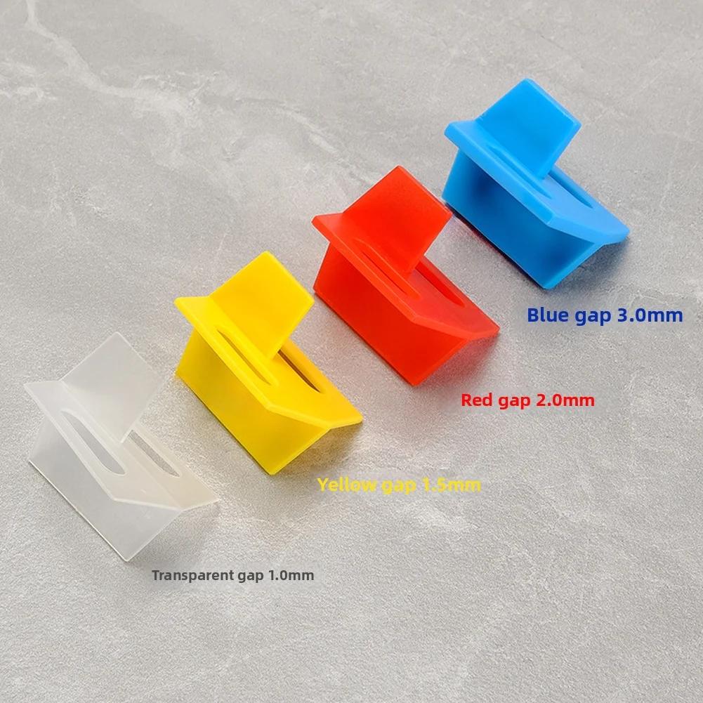 For Tile Installation Tile Spacers Tile Leveling System Clips T-shape System PP Material Tasteless PP Integrated T-shape