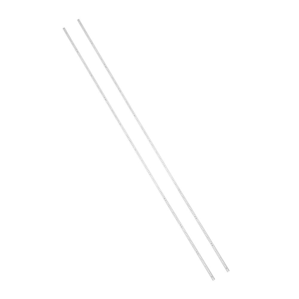 3PCS White Measuring Stick ABS Foldable Ruler Durable Meter Stick