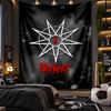Wall Hanging Tapestry Slipknot Print Cloth for Living Room Bedroom Home Decor