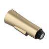 Chic Brushed Gold Pull Down Sprayer for Kitchen Sink 1 8 GPM Flow Rate