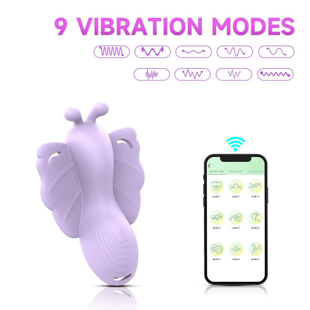 Silicone APP Wearable Underwear Powerful Vibrator, Clitoral Stimulation Masturbator, Couples Adult Sexy Sex Toys, Sex Toys 18+