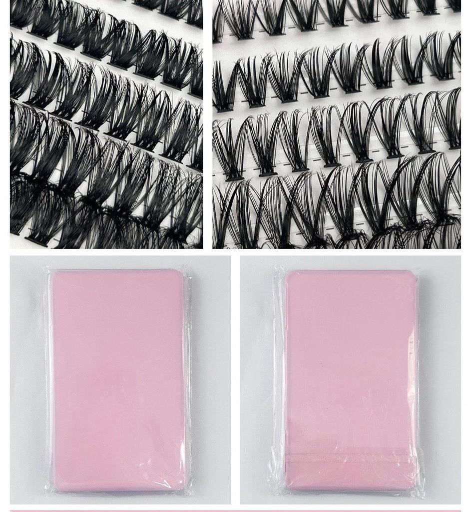 Mixed Pack Lash Book: 30D-100D Dense Single Cluster Segmented False Eyelashes