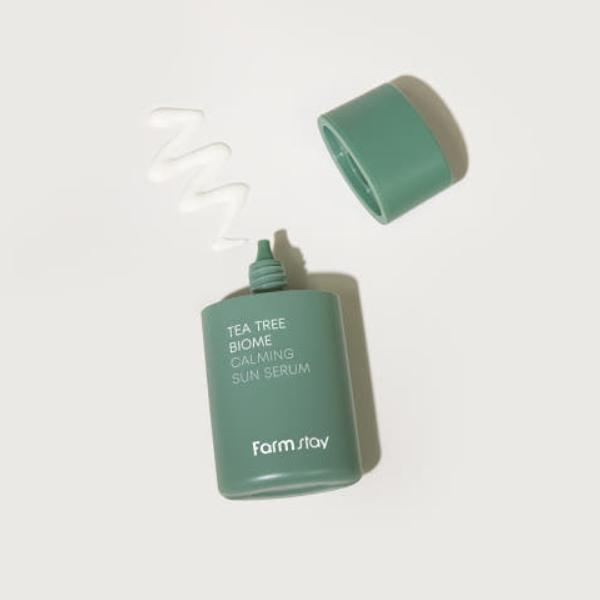 Farm stay Tea Tree Biome Calming Sun Serum (50ml / 1.69 fl.oz.) (3 Options)