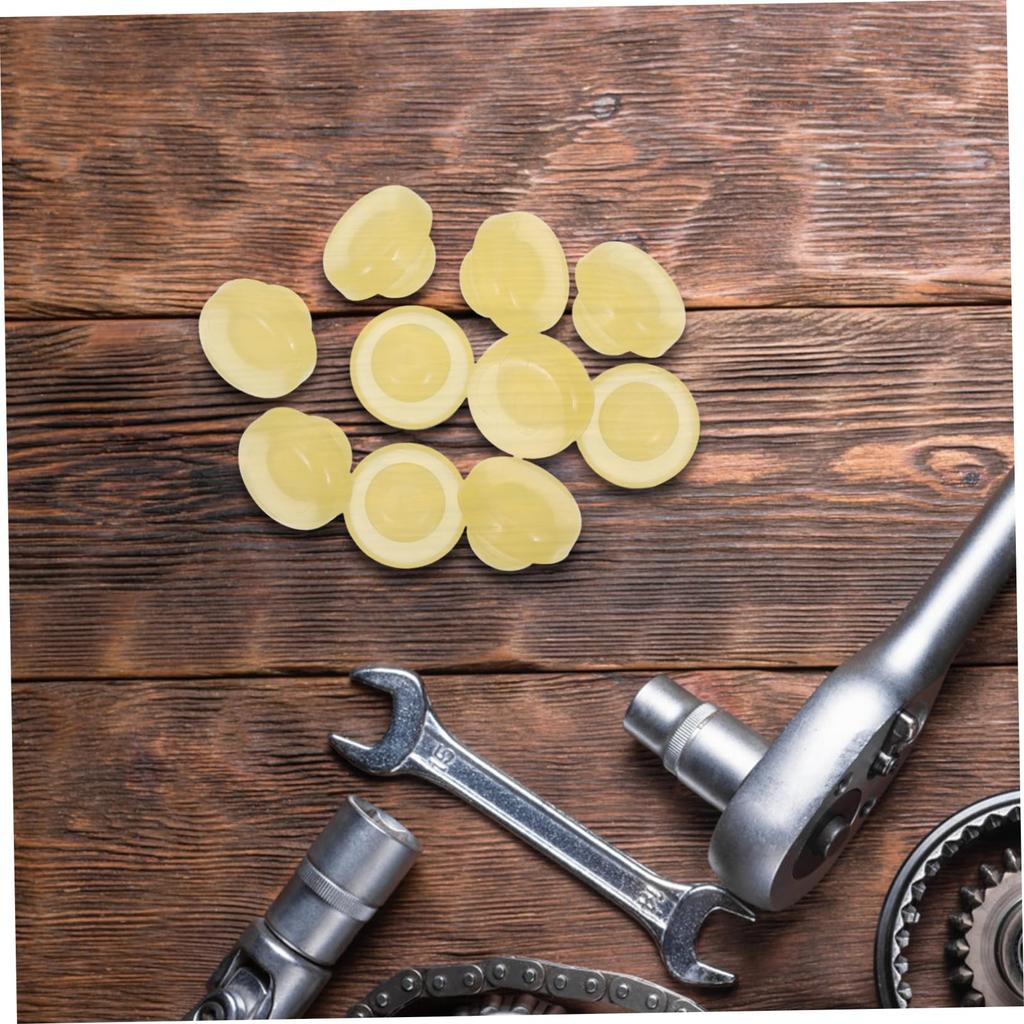 TOPPERFUN Performance Brake Pedal Stop Pads 10pcs Replacement for 46584-s0100 240sx 280zx