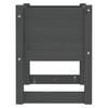 Vidaxl Donice, 2 Szt., Szare, 40X40X52,5 Cm, Lite Drewno Sosnowe