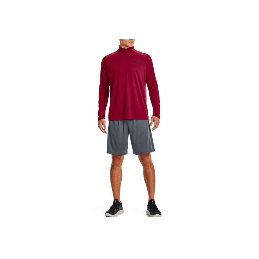 Under Armour Solid Color Casual Straight-Leg Sports Shorts Men Bottoms Grey 1370400-012