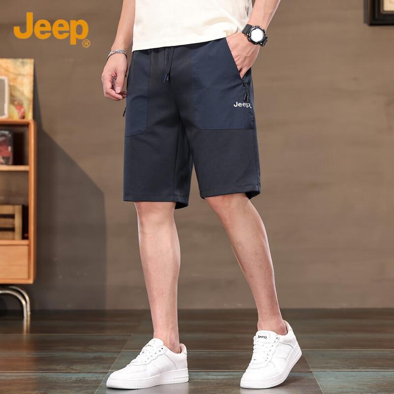 

JEEP Men s Summer Loose Casual Mid-length Shorts 3XL