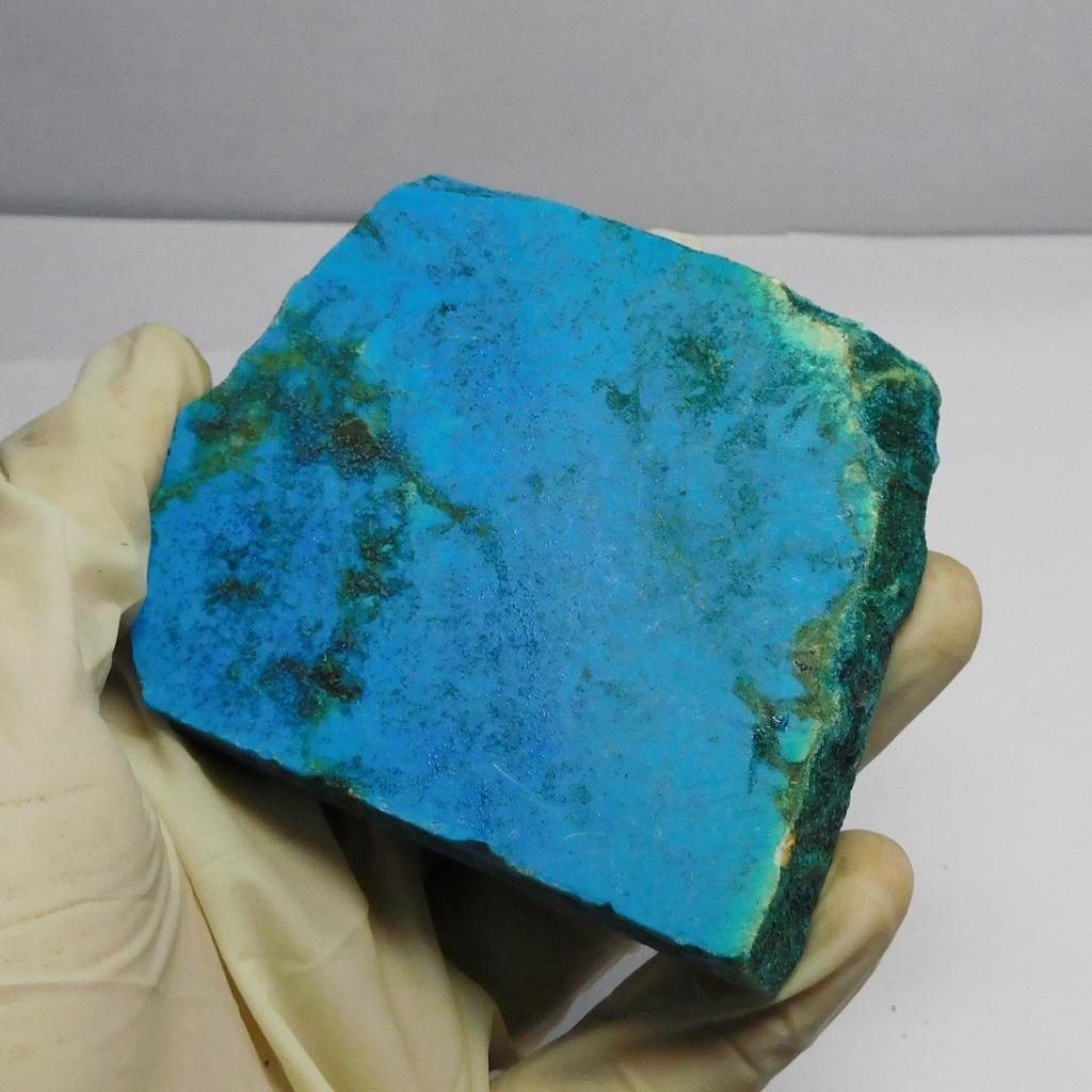 Turchese Blu Non Tagliato Grezzo Naturale CERTIFICATO 651,10 Ct Pietra Preziosa Scelta