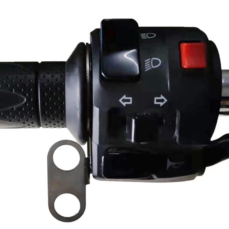 Headlamp Spotlight Button Switch Bracket Motorbike Modification Accessories Universal 22mm Handlebar Mounted Bracket
