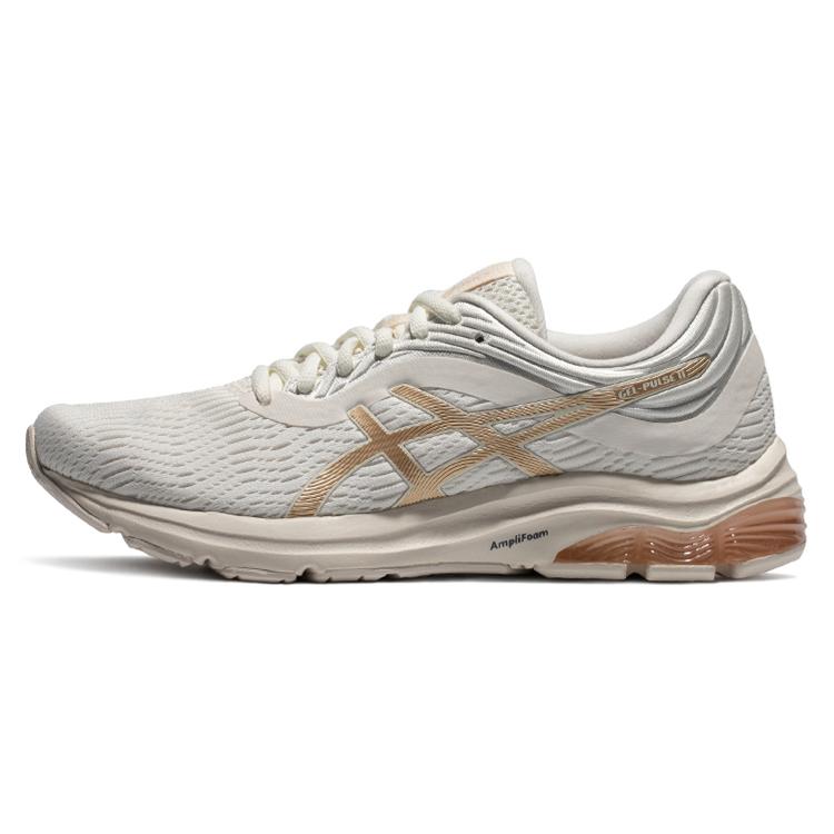 New Asics Gel Pulse 11 White/Golden Women's 1012B138-103