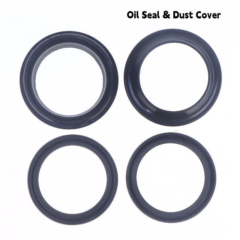 1Set Front Fork Oil Seal Dust Cover 43x54x11mm - For CBR/CB/VFR Series Motorcycle Replacement Parts Accessories