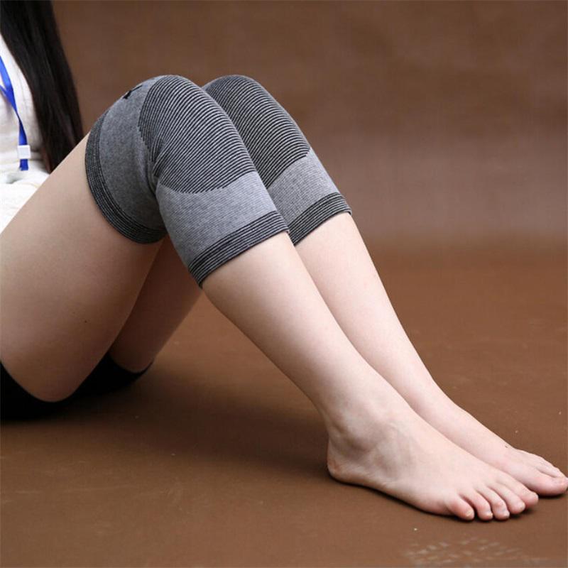 1x Guard Charcoal NEW Bamboo Protector Support Brace Sport Bike Pad Kneecap Gym Pad