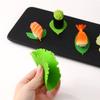 1Set Leaf Bento Dish Cup Lunch Separator Sushi Rice Ball Mat Decor Accessories