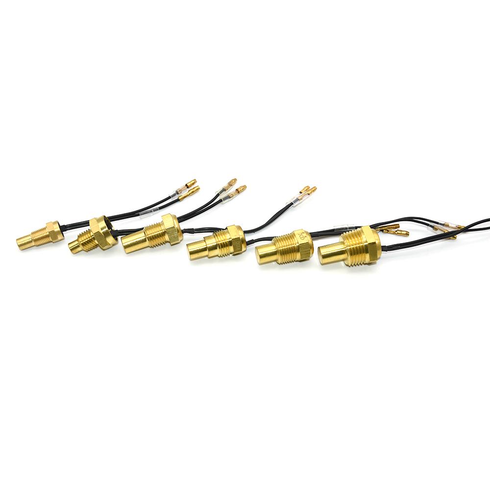 12V/24V Wassertemperatursensor Temperaturgeber 50K Kopfstecker 10MM 12MM 14MM 16MM Für Auto LKW Anzeige Elektrisches Messgerät NPT 3/8 1/8