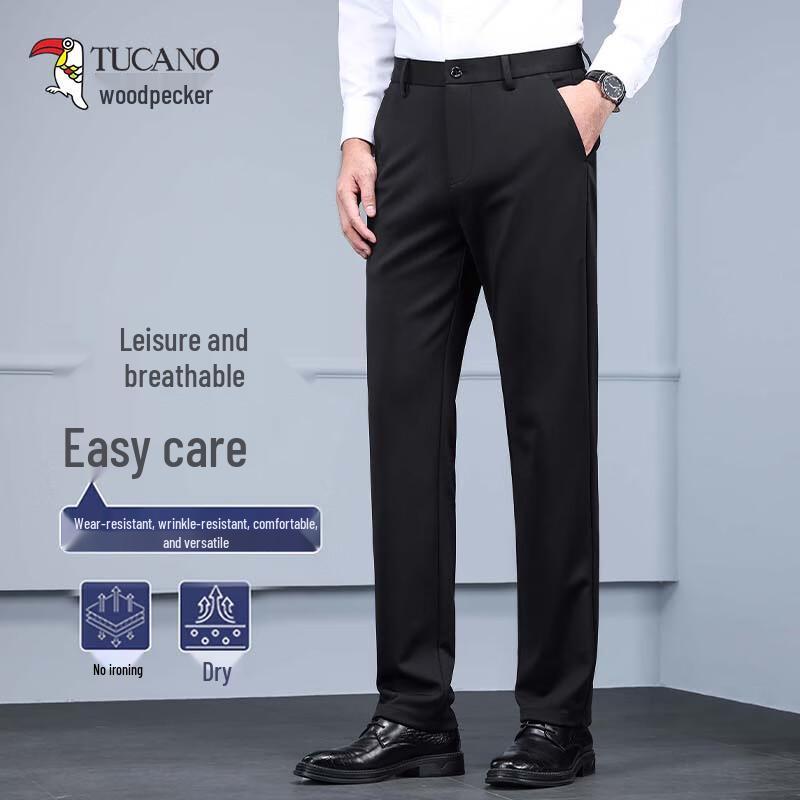

Men s Business Casual Straight-Leg Pants 34