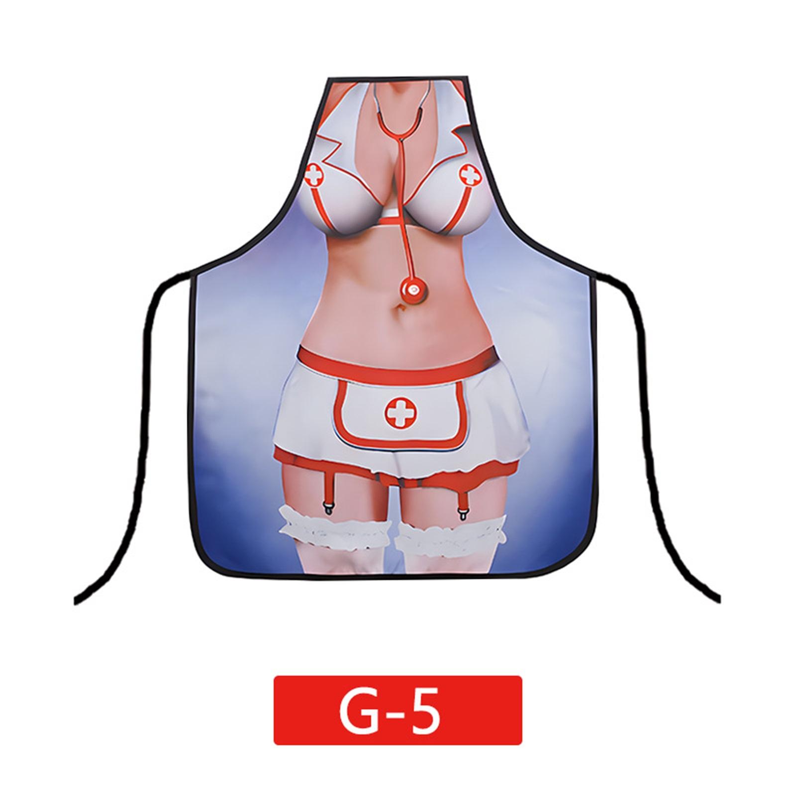 Sexy Beauty Personality Fun Apron Bikini Lace Creative Apron One Size