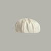 Ladies Casual Beret Beanie Hat Cap Retro Newsboy Faux Leather French Style Hat