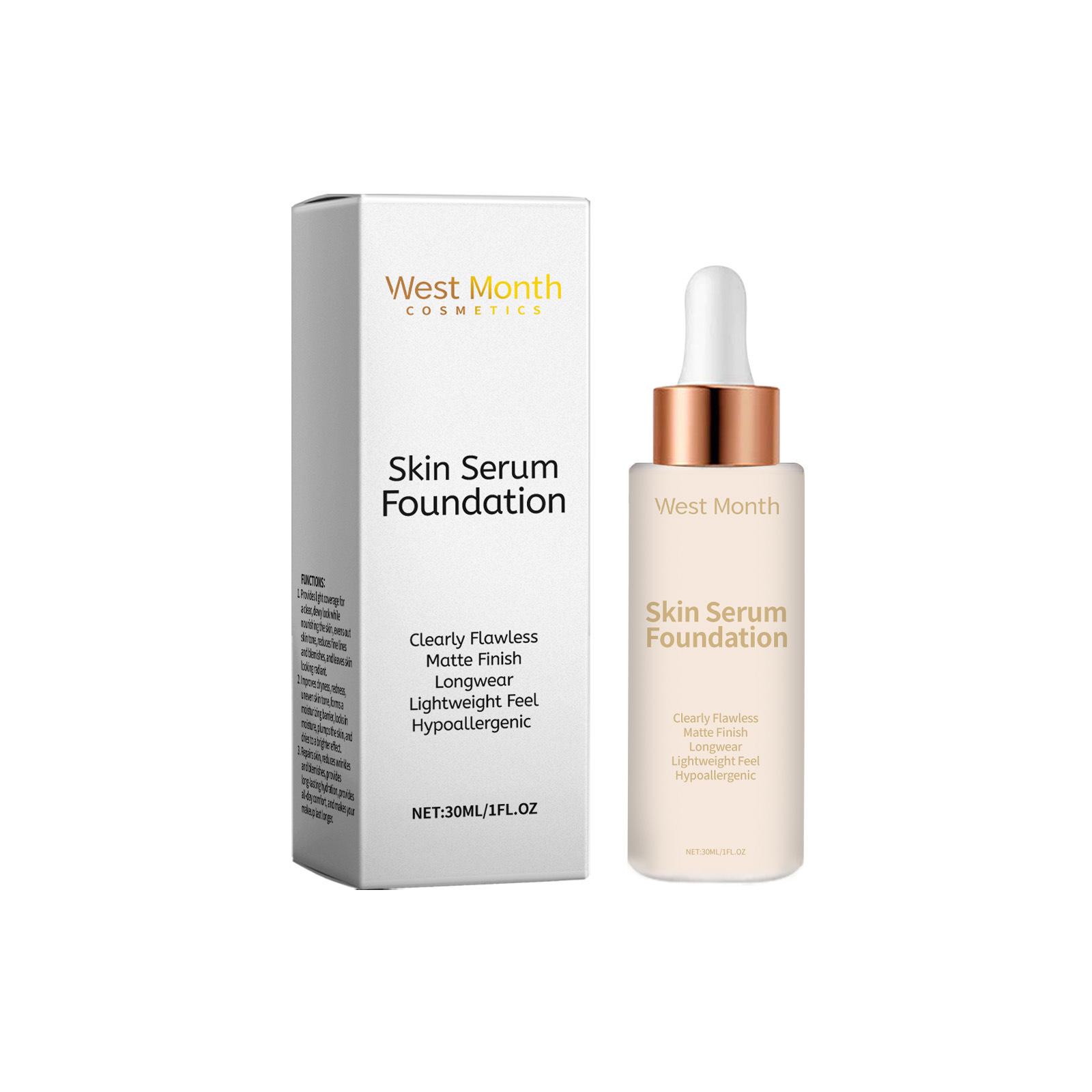 West Month Jizhun Long-Lasting Lightweight Hydrating Foundation