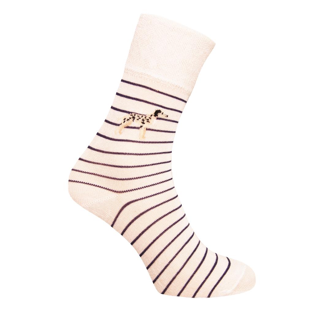 Simply Essentials Womens/Ladies Bamboo Non Elastic Dog Socks (Pack Of 3)