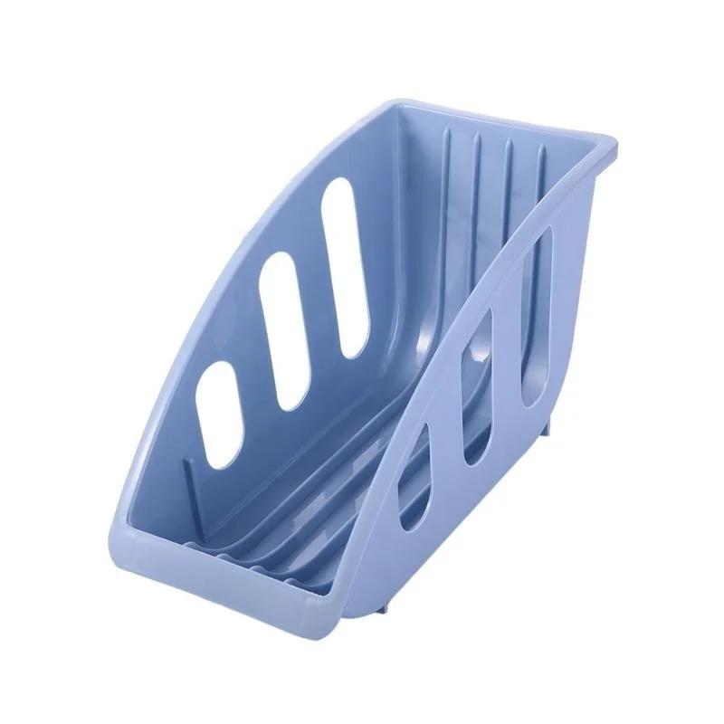 Portable Single Drain Plate Kitchen Rack Holder Spoon Shelf  Bowl Dishes Cupboard  Organizer Dish Drainer