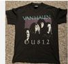 Maglietta Nera in Cotone Vintage Van Halen OU812 Tour 1988 Taglia S-5XL Per Fan Maglietta Unisex