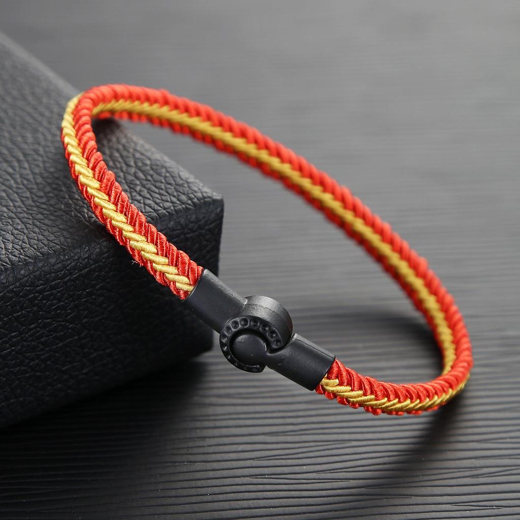 Noter Grade A Ethnic Fabric String Bracelet For Men Double Layer Various Colors Available Sports Sweat Absorbent Braslet Bangle Hombre