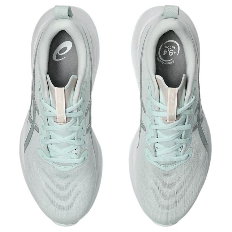 Asics Gel Cumulus 27 Pure Aqua White Unisex Sneakers Green 1011B960-300