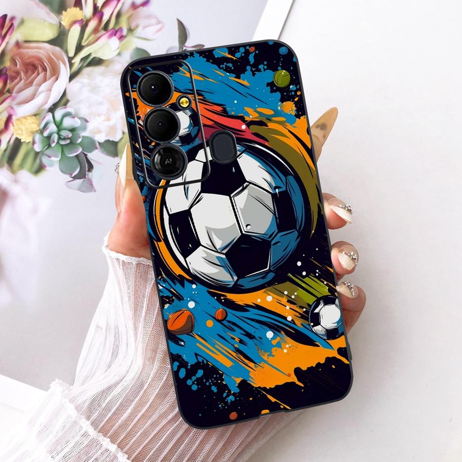 Für Tecno Pop 6 GO Hülle BE6j Niedlicher Löwe Mode Bemalte Abdeckung Weiche TPU Handyhülle Für Tecno Pop 6 Pro BE8 Pop6 GO Rückseite Taschen