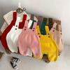 Herbststrick-Baby-Strampler: Overalls im koreanischen Stil für Babyjungen & -mädchen